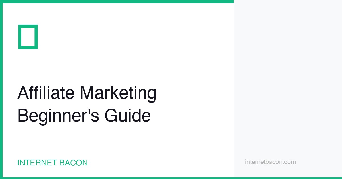 Affiliate Marketing for Beginners