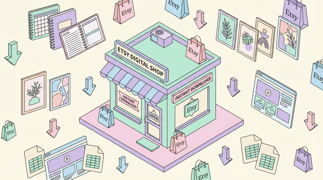 Best Etsy Digital Downloads to Sell 2026
