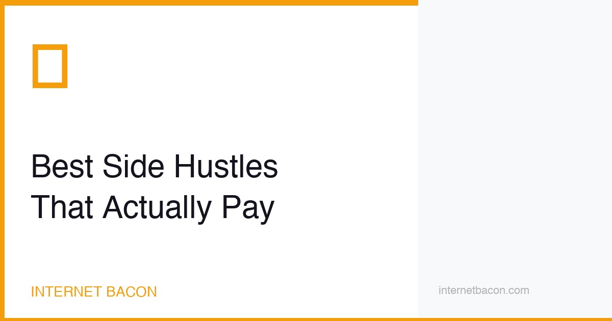 Best Side Hustles 2026