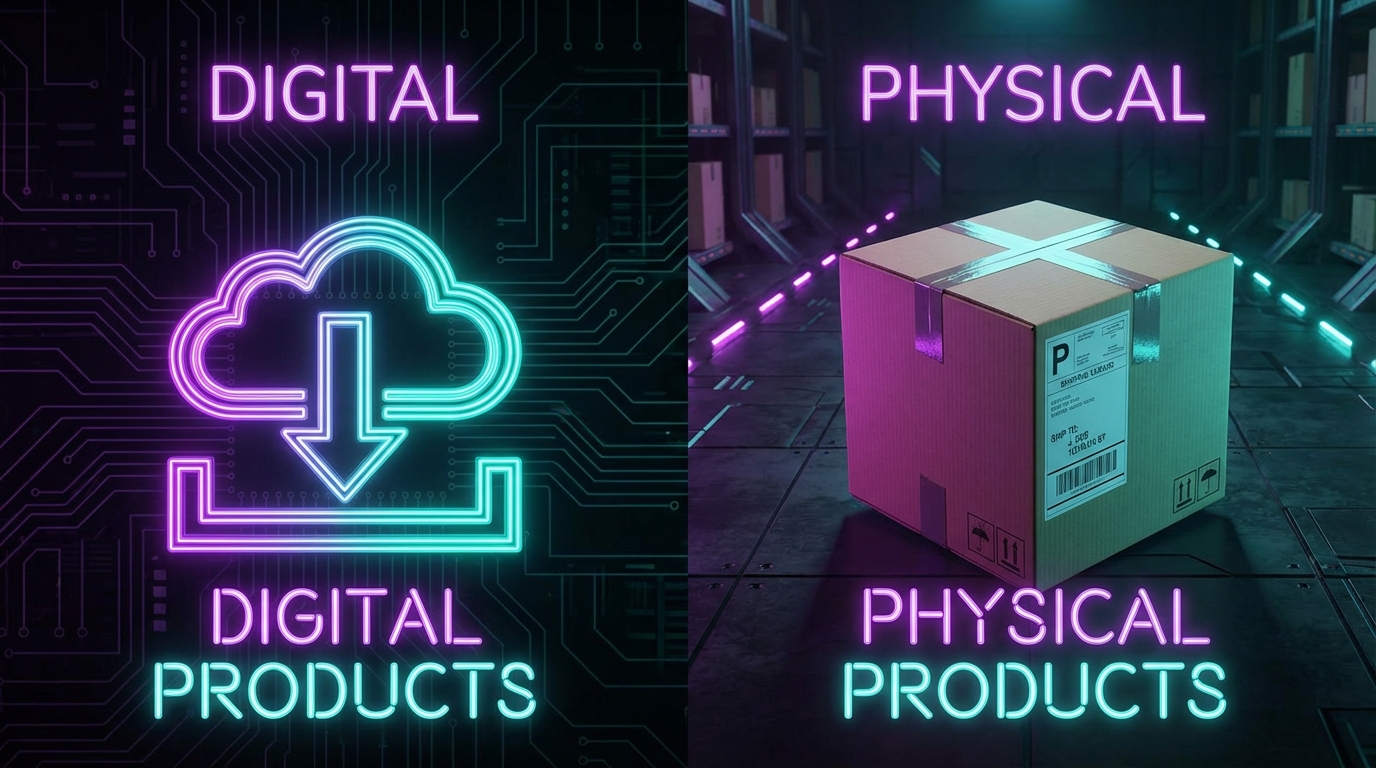 Digital vs Physical Products on Etsy