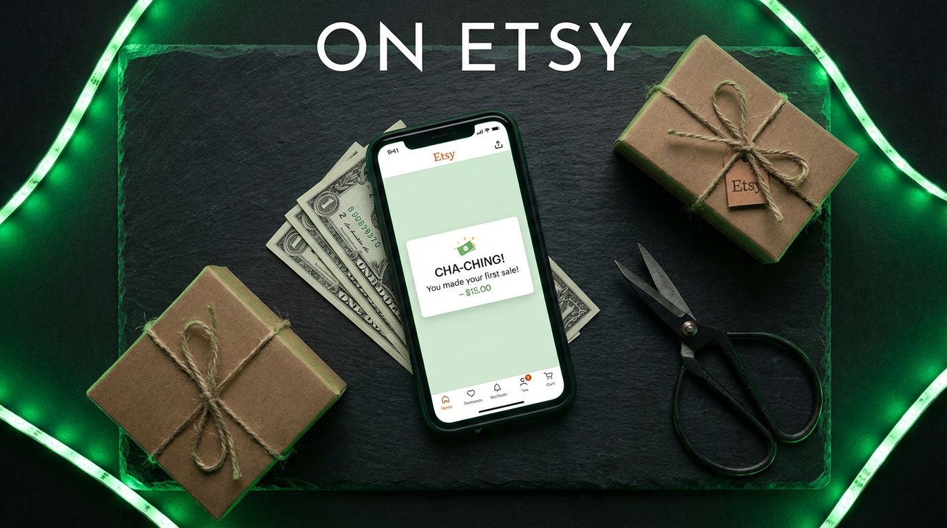 First $1,000 on Etsy