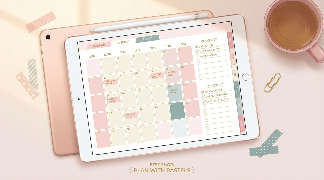 How to Make and Sell Digital Planners on Etsy in 2026