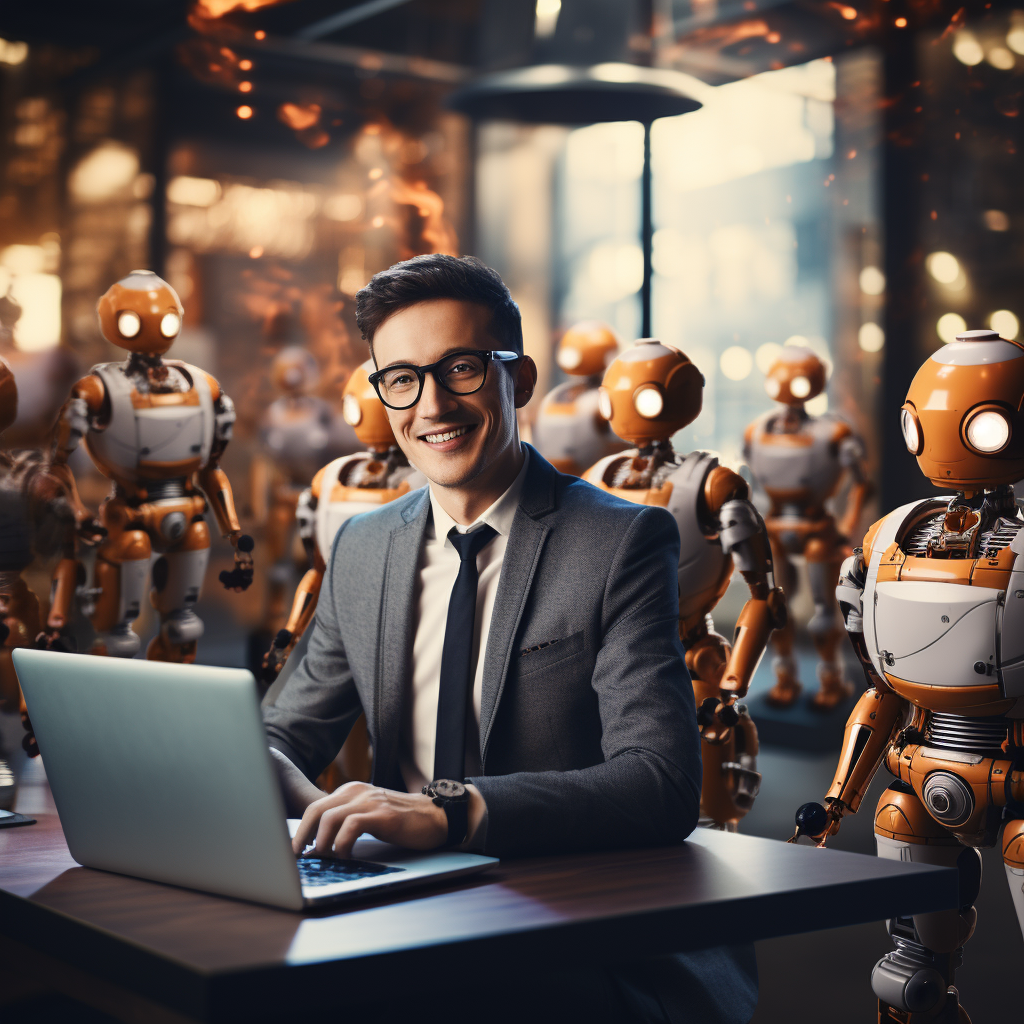 skippajay_a_business_owner_in_front_of_a_laptop_with_multiple_r_37008116-6b02-4379-9912-5518a80dd985 AI ROBOTS